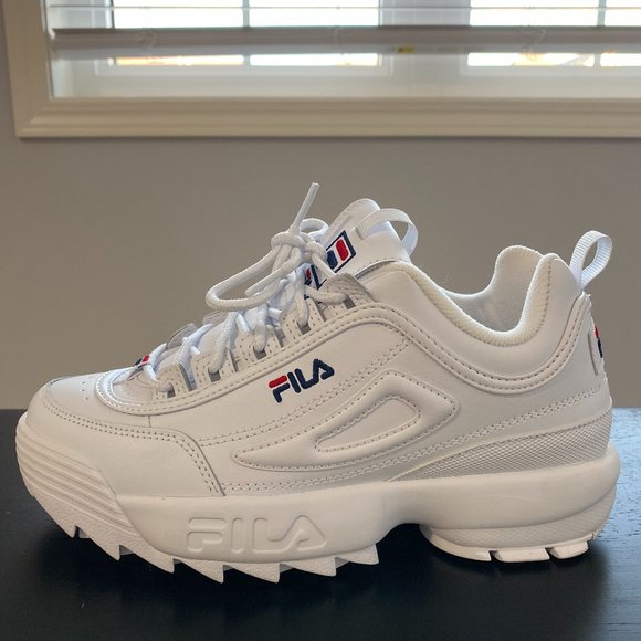 Fila Disruptor 2 Premium Athletic Shoe - White - Picture 1 of 7